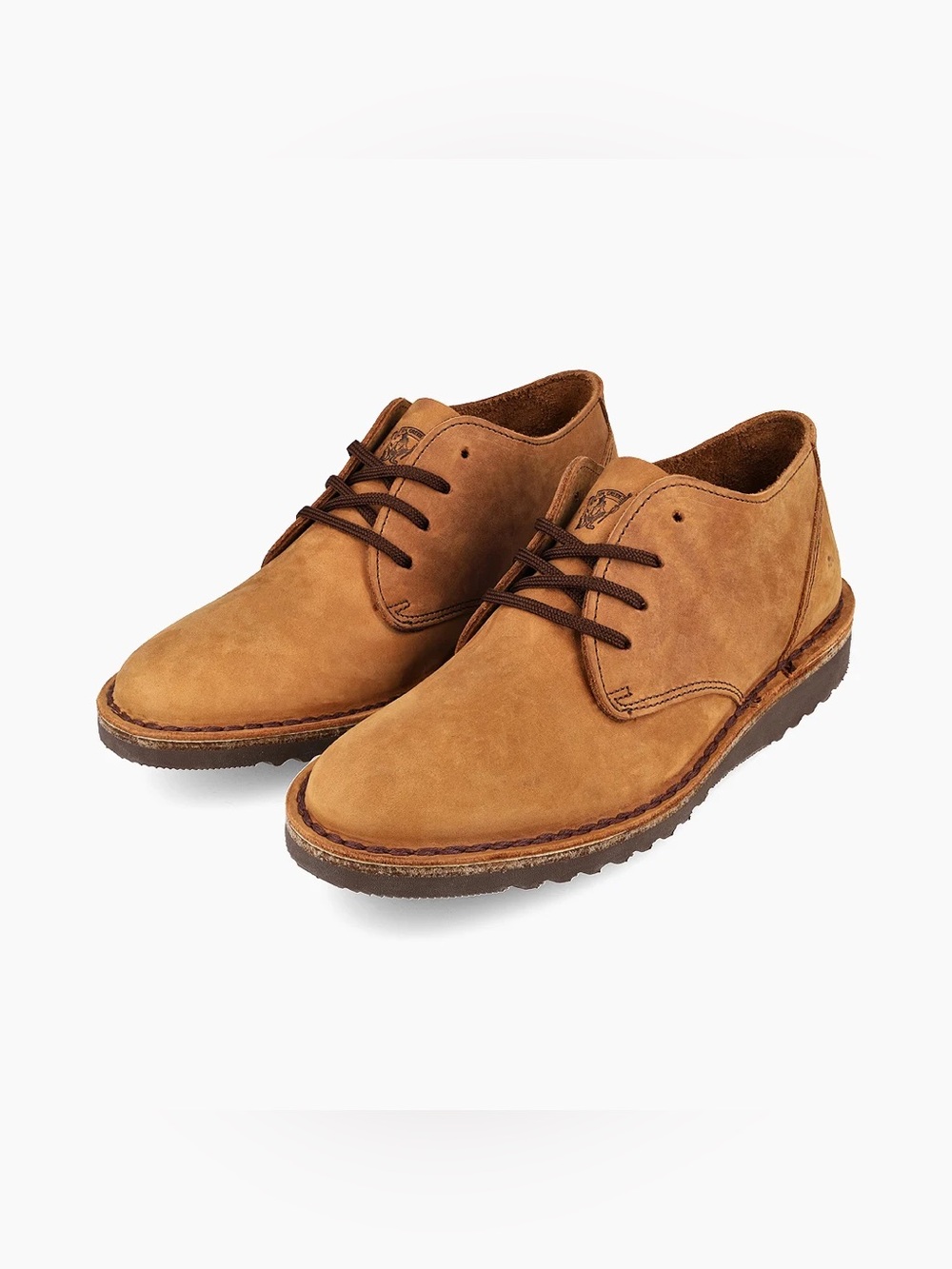 Men’s JIM GREEN Shoellie Men's Semi Formal Lace-Up Leather Shoes in Tan